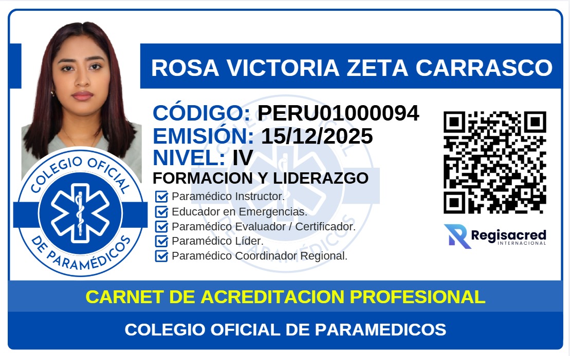 Carnet de Acreditación